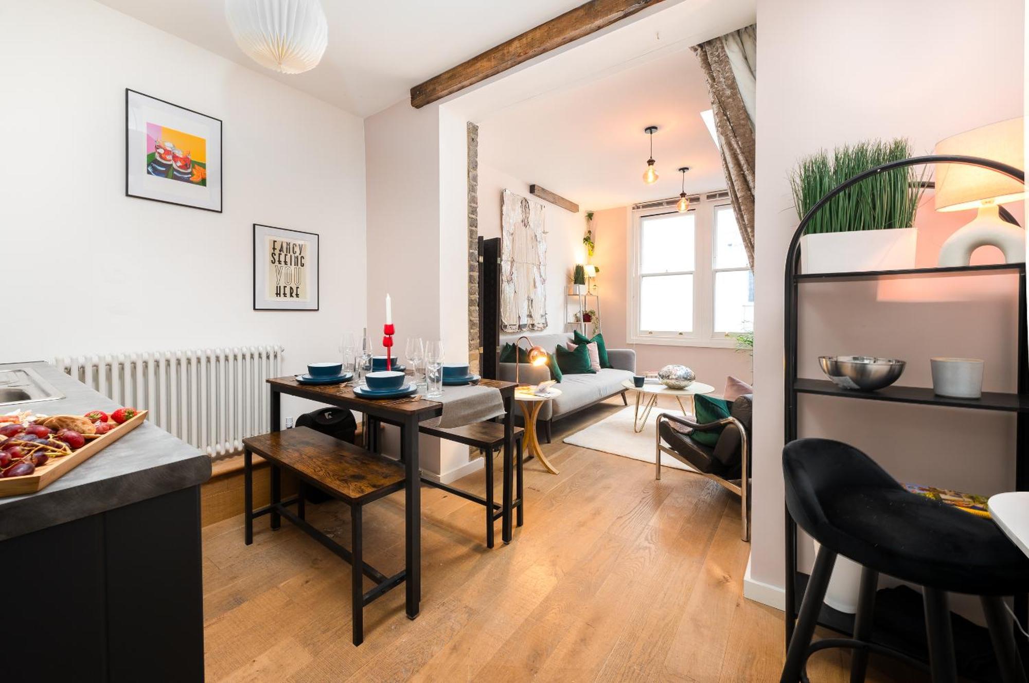 1Br Stylish Flat By Hostarahomes, Near Liverpool Street, Prime London Location, Sleeps Up To 4 Екстер'єр фото